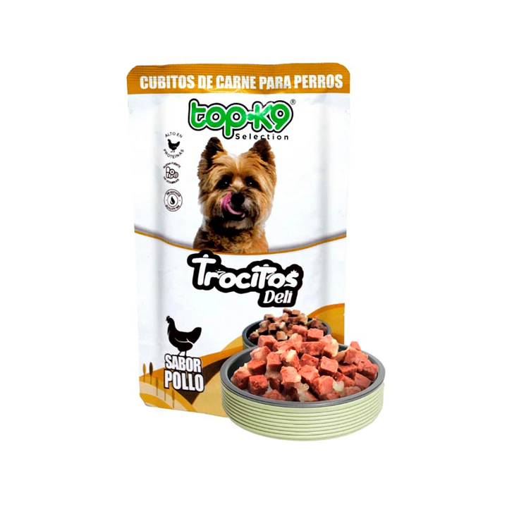Topk9 Trocitos Deli Pollo 85gr 1