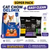 Pack Gato Cat Chow Delimix 8kg + Arena Easy Clean 8kg Aglomerante