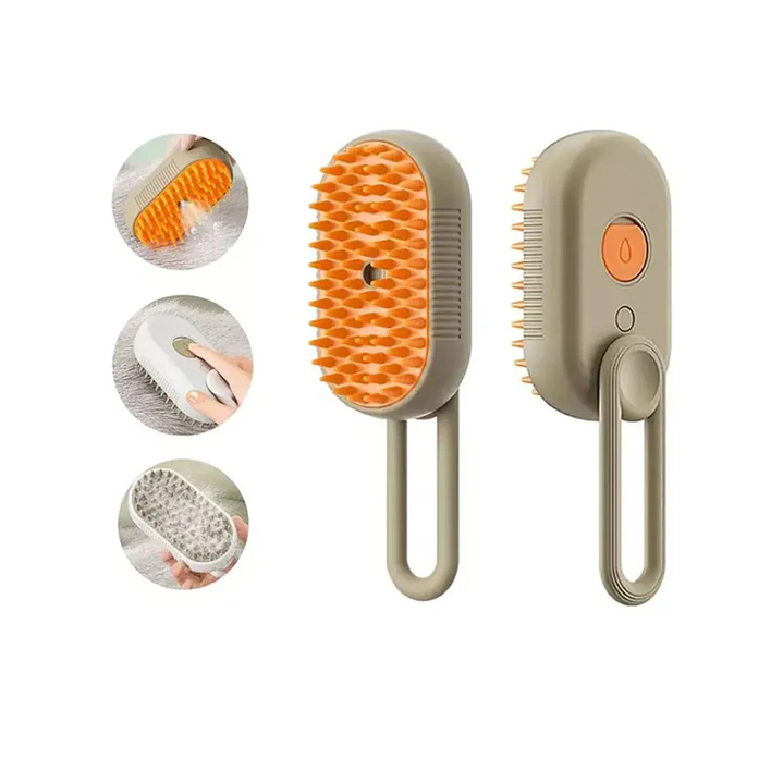 Cepillo De Vapor 3 En 1 Para Gatos y Perros 1