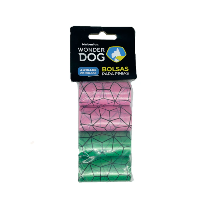 Wonder Dog 4 Rollos de Bolsas para fecas 1