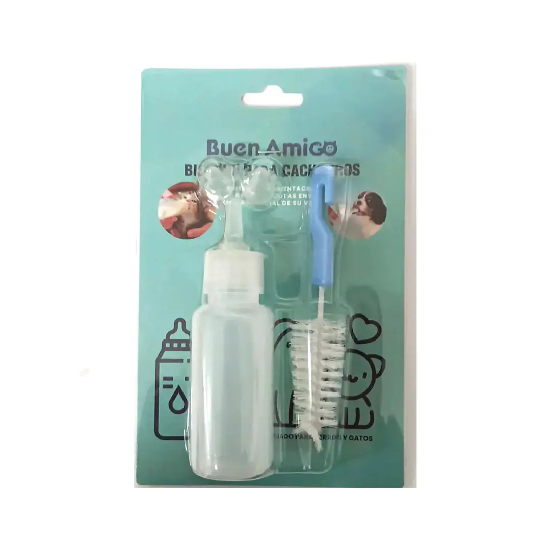 BIBERÓN PARA CACHORROS  60ml BUEN AMIGO 1