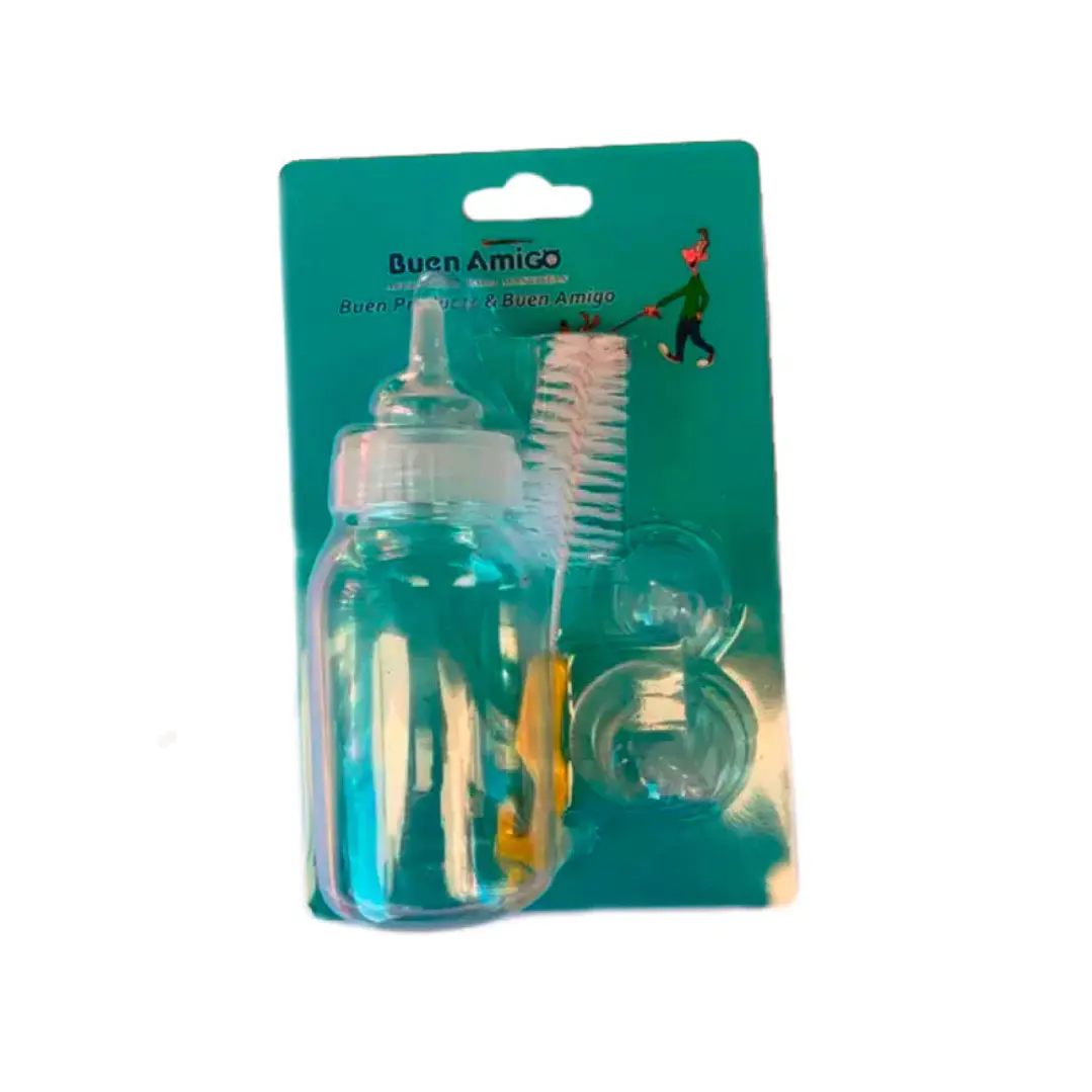 SET BIBERÓN PARA CACHORROS 60ml BUEN AMIGO 1