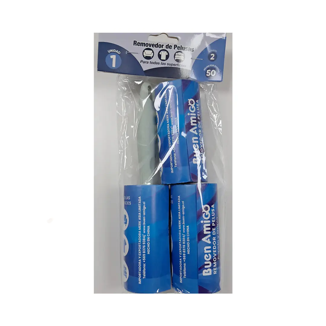 RODILLO QUITA PELOS + 2 REPUESTOS 1