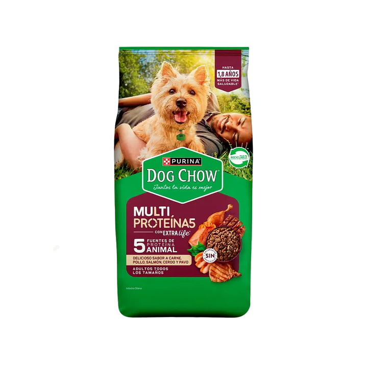 DOG CHOW ADULTO MULTI PROTEINA 8 KG 1