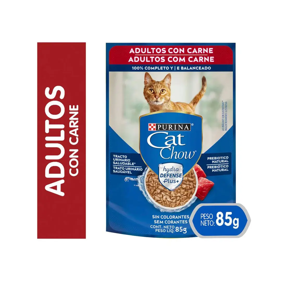 Alimento Húmedo Gato Adulto Catchow Caren 85gr 1
