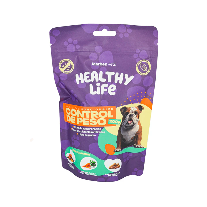 Marbenpets Healthy Life Galletas Control de Peso 200gr 1