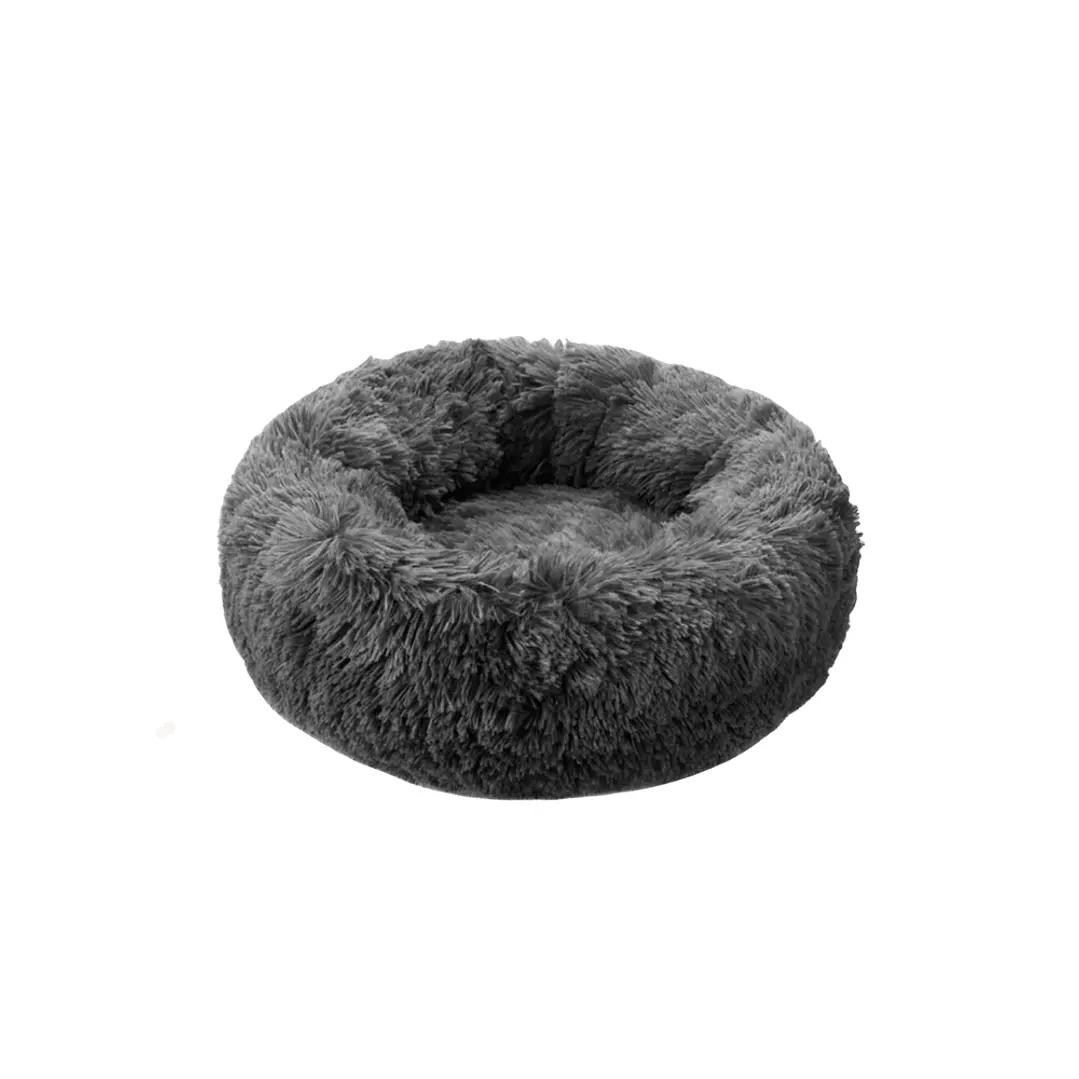 Cama Antiestrés de Felpa Peluda Para Mascotas 100 CM 4