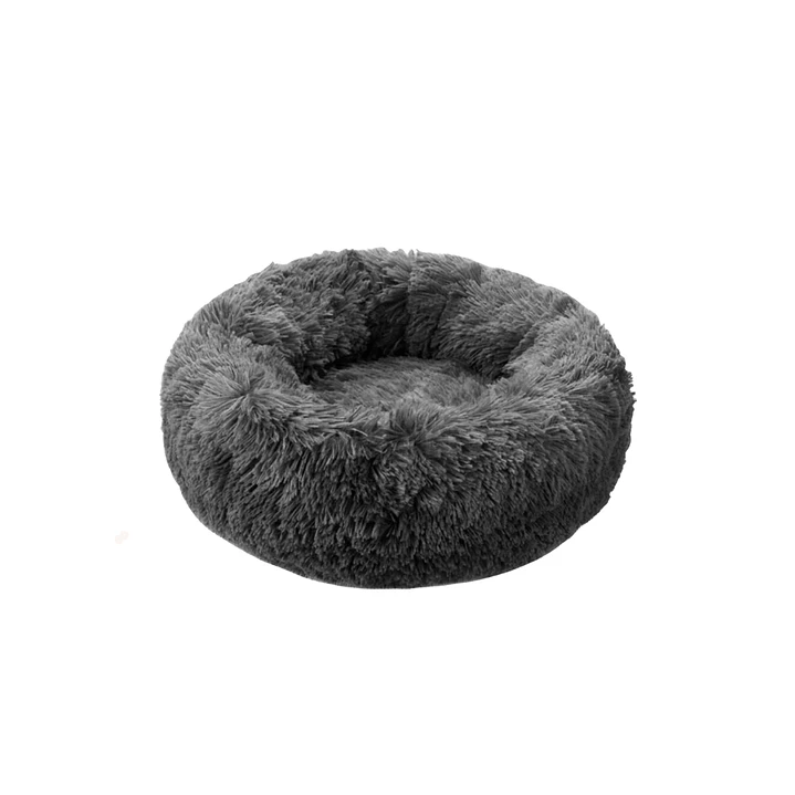 Cama Antiestrés de Felpa Peluda Para Mascotas 100 CM 4