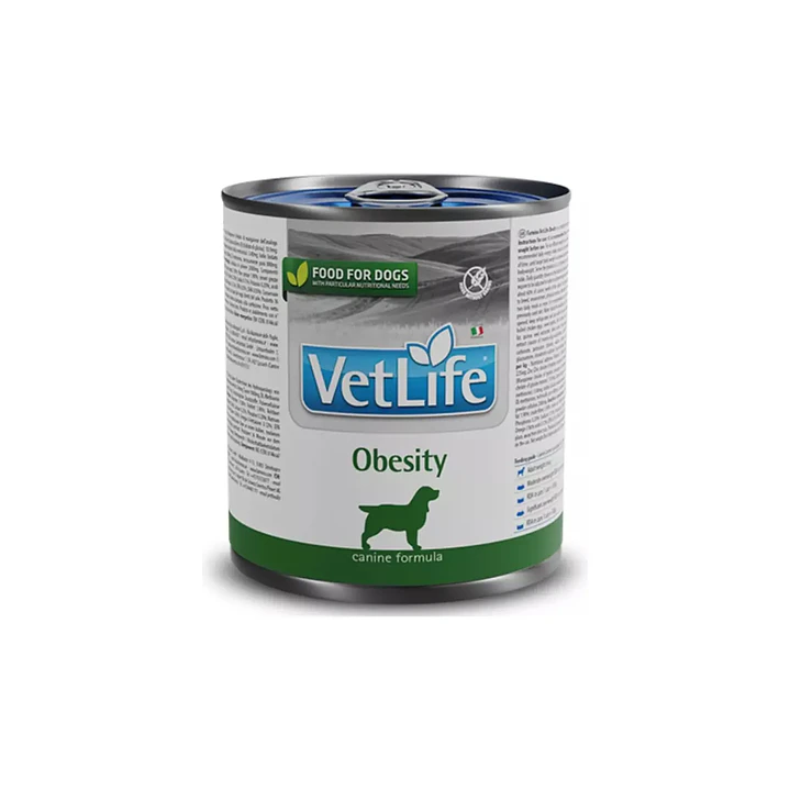 Lata Vet Life Obesity Humedo Perros 300 g 1