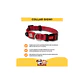 Gigwi Collar Talla ''L'' Rojo - Miniatura 3
