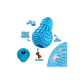 Juguete Perro Dispensador Premios Gigwi Bulb Rubber S - Miniatura 2