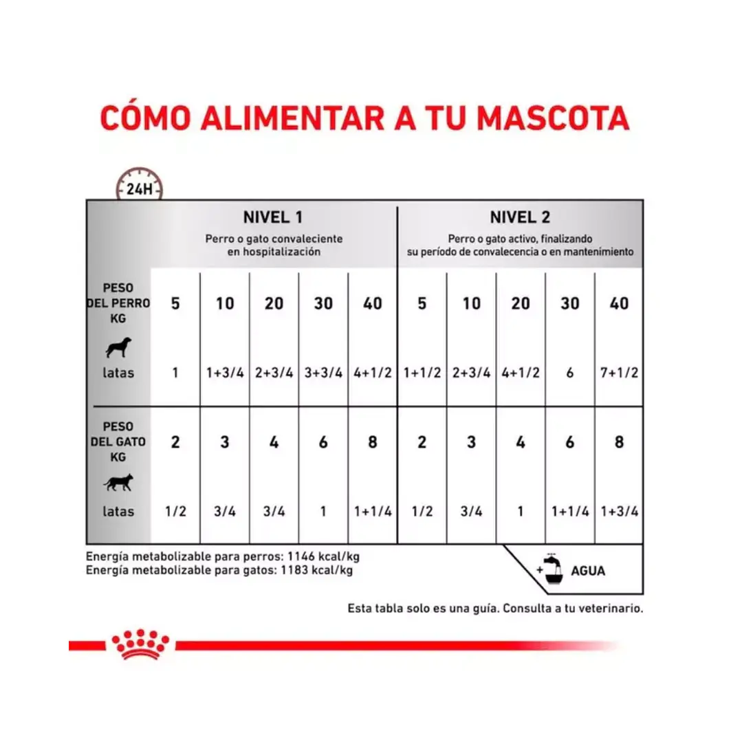 Royal Canin Recovery Para Perros Y Gatos - Pack 6 Unidades 2