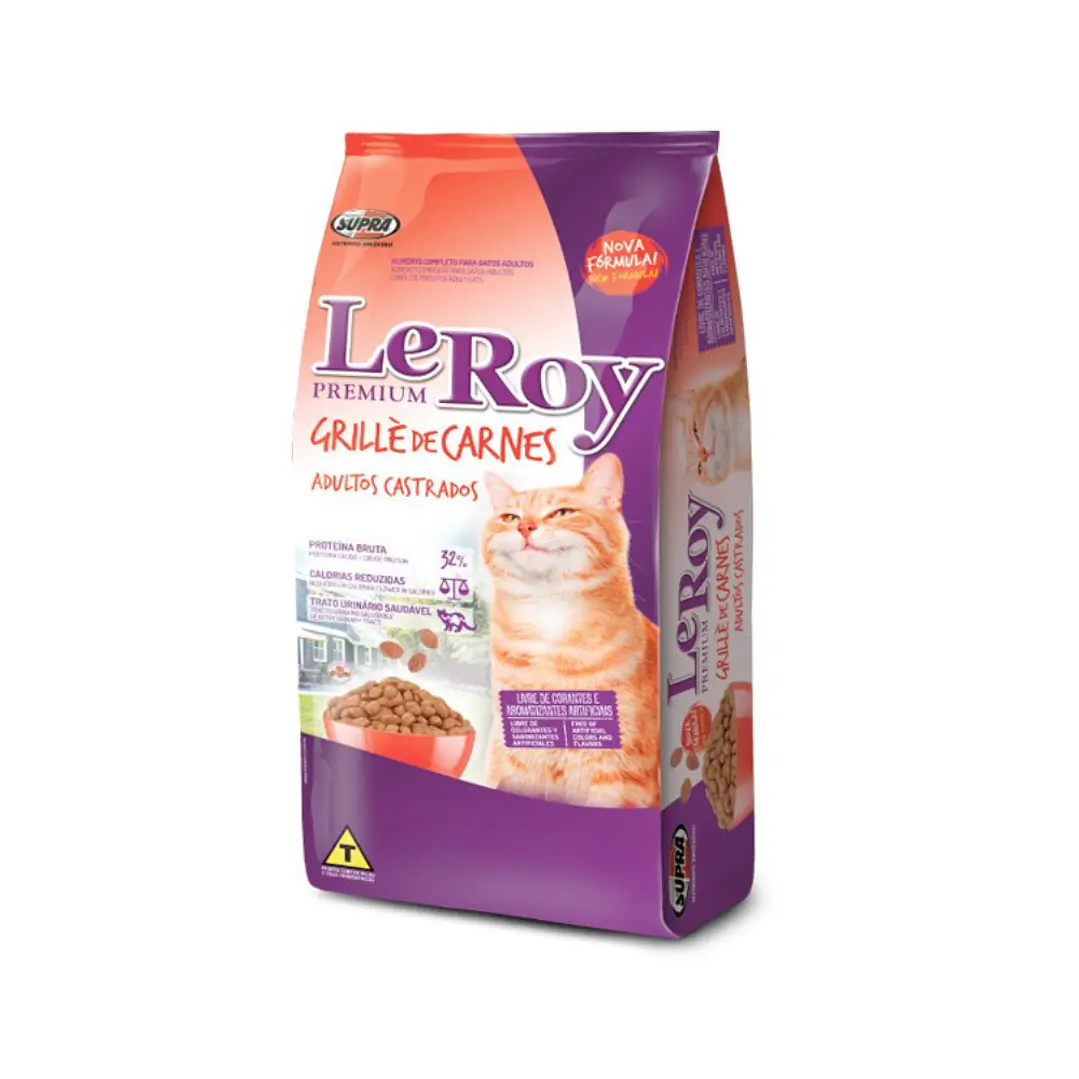 Leroy Gato Adulto Carne 15Kg 1