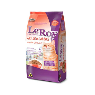 Leroy Gato Adulto Carne 15Kg