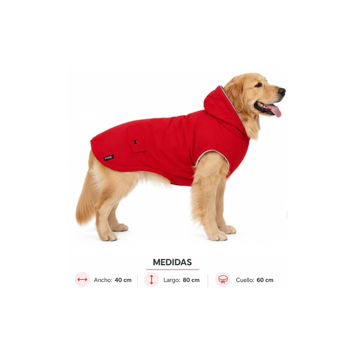 Chaqueta Con Chiporro 7XL Para Perros 4