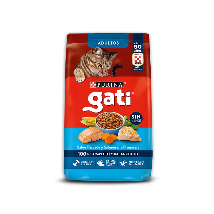 Gati Adulto Pescado y Salmón 15 Kg 1