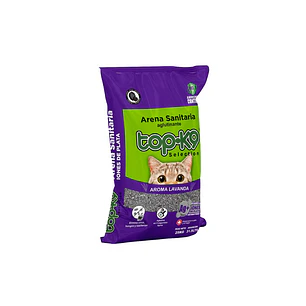 `Arena TopK9 Iones de Plata Limón 25 Kg - Antibacterial