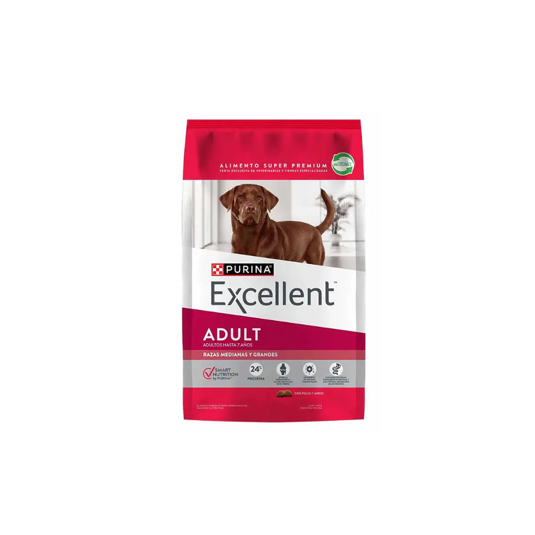Excellent Adulto Mediana Grande Pollo 12 Kg 1