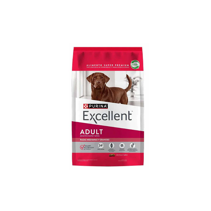 Excellent Adulto Mediana Grande Pollo 12 Kg 1