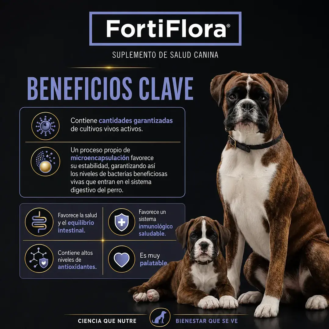 Purina Pro Plan FortiFlora Probiótico Perros 30 Sobres 3