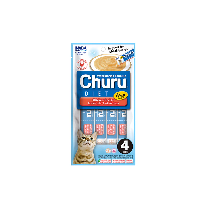 Churu Diet (Bajo en calorias) Sabor Pollo 4 UNI 2