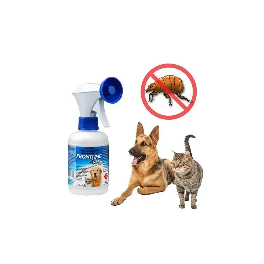 Frontline Spray Antiparasitario Externo Perros Gatos 250ml  3