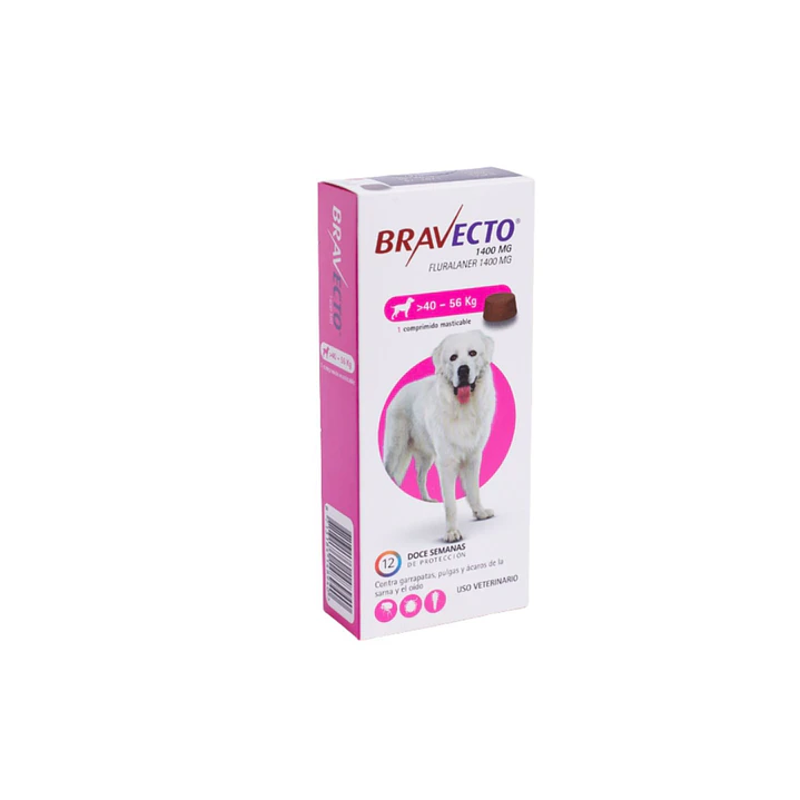 Bravecto Para Perros 12 Semanas 40 a 56 kg. 1
