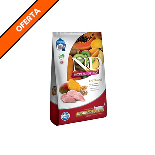 N&D Tropical Gato Adulto Castrado 1.5 Kg