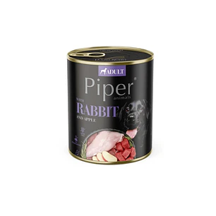 Lata Piper Perro Conejo 800 gr