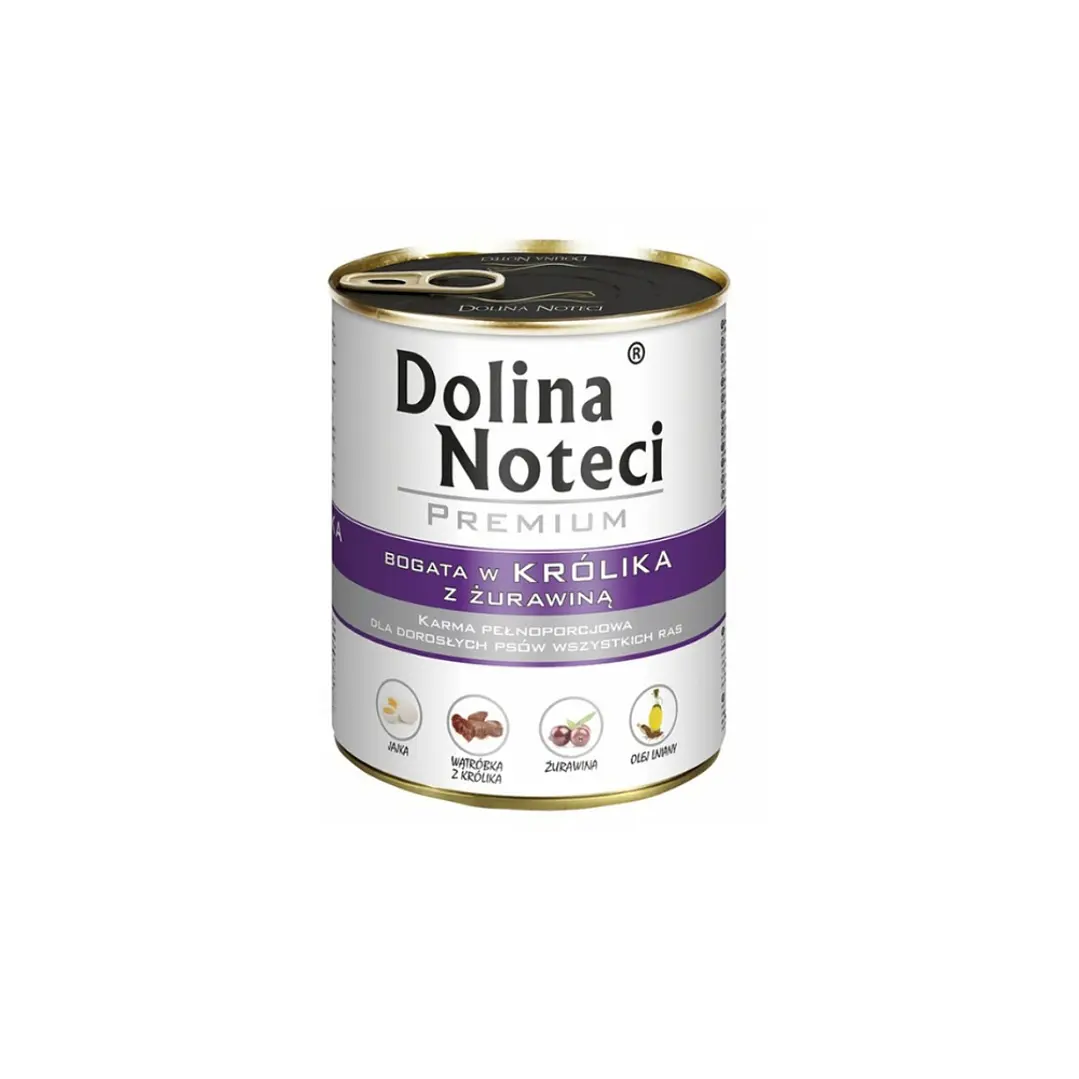 lata Dolina noteci perro conejo con arándanos 800GR 1