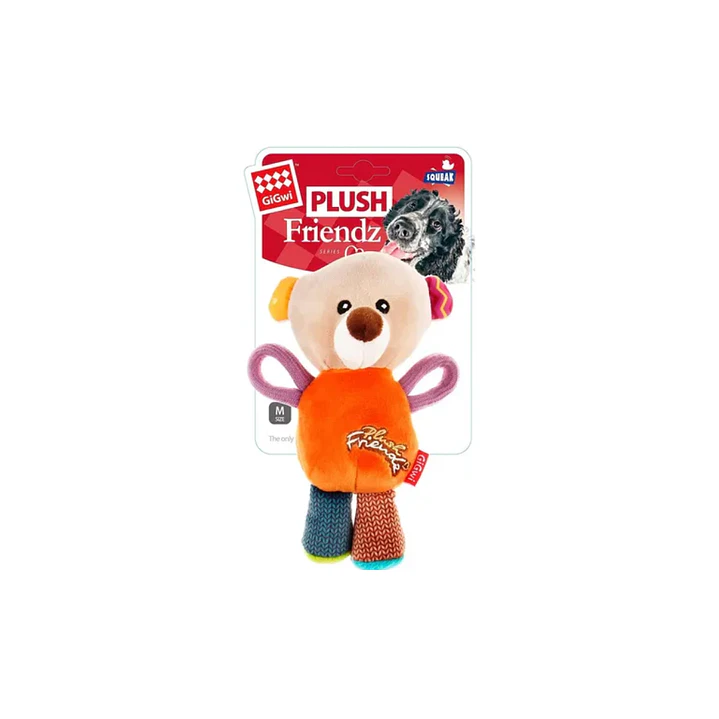 Peluches GiGwi Con Sonido Plush Friendz 12cm 6