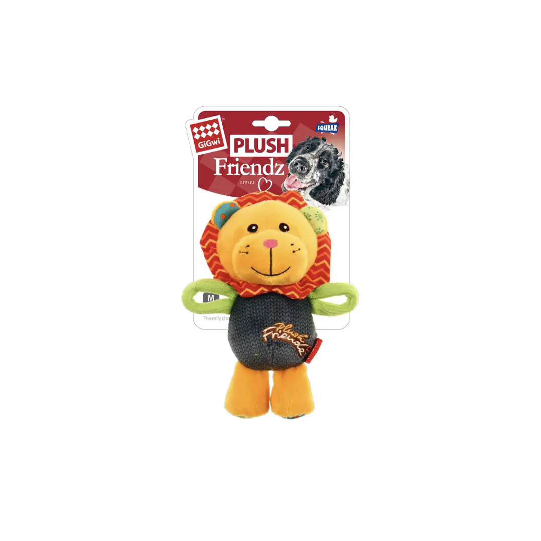 Peluches GiGwi Con Sonido Plush Friendz 12cm 8