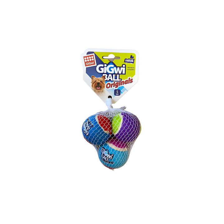 Pelotas GiGwi Tennis Pequeñas 4cm 1