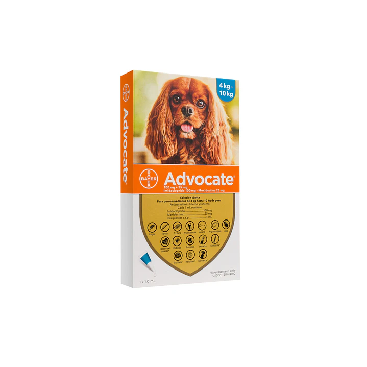 Advocate Pipeta Perro 4 kg – 10 kg 1