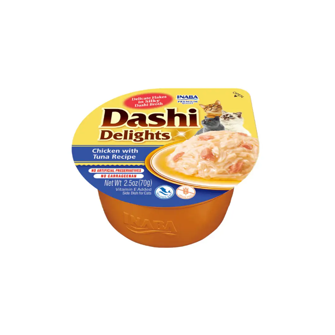 Churu Dashi Delights Chicken With Tuna Recipe 70 g 1