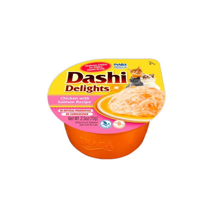 Churu Dashi Delights Pollo y Salmón 70gr 1