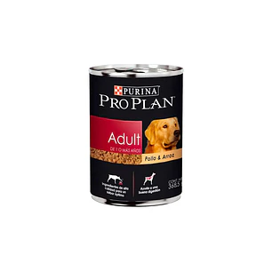  Lata Proplan Perro Adulto Pollo Arroz  368.5 Gr.