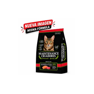 Maintenance Criadores Gatos Adultos Salmón y Atún 15 kg