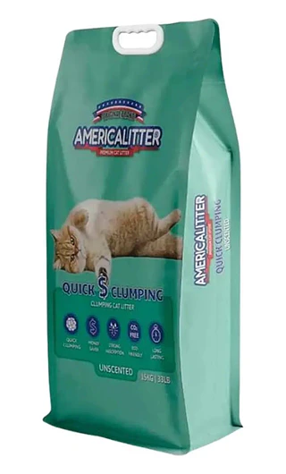Arena America Litter Quick Clumping Sin Aroma 15 kg