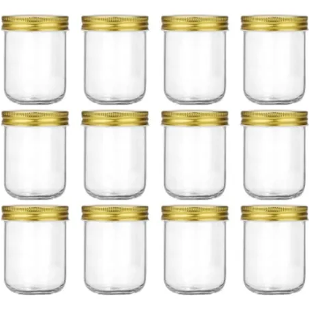 Frascos de vidrio conservero pack de 3 1