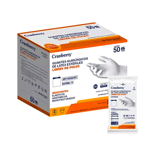 Guantes ESTÉRILES de latex