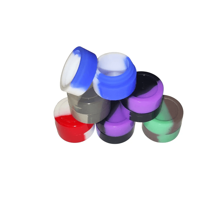 Potes de silicona. 1