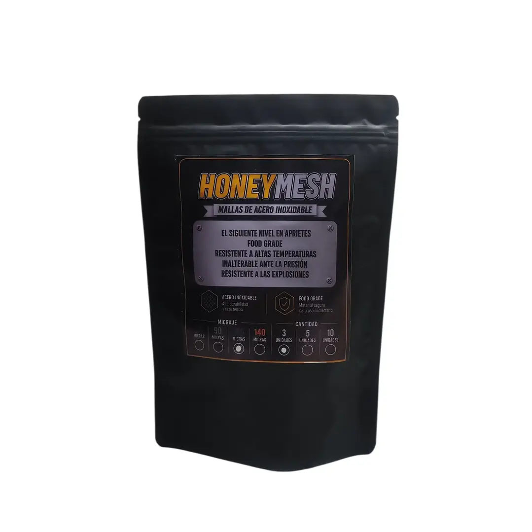 Honeymesh Mallas en Acero Inoxidable para extracciones 5