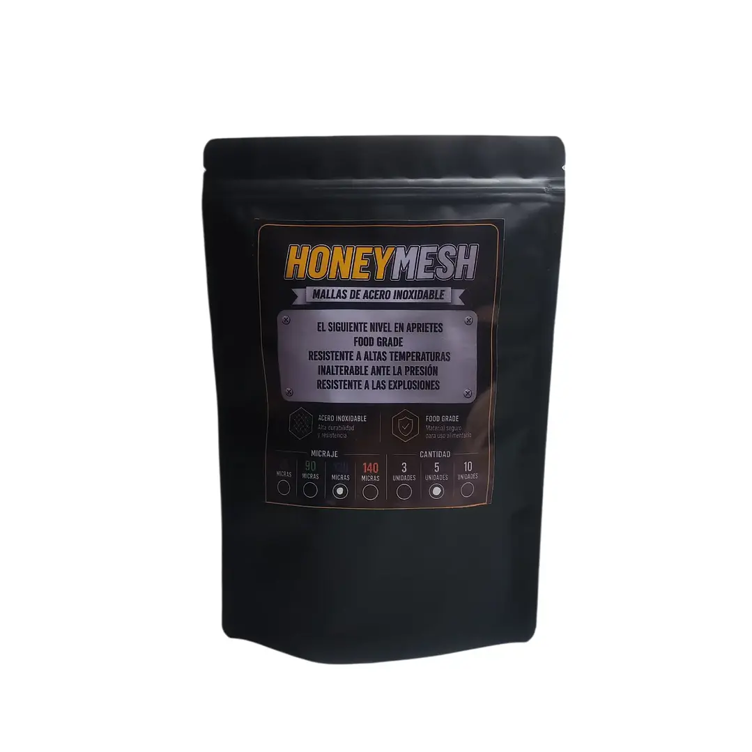 Honeymesh Mallas en Acero Inoxidable para extracciones 4