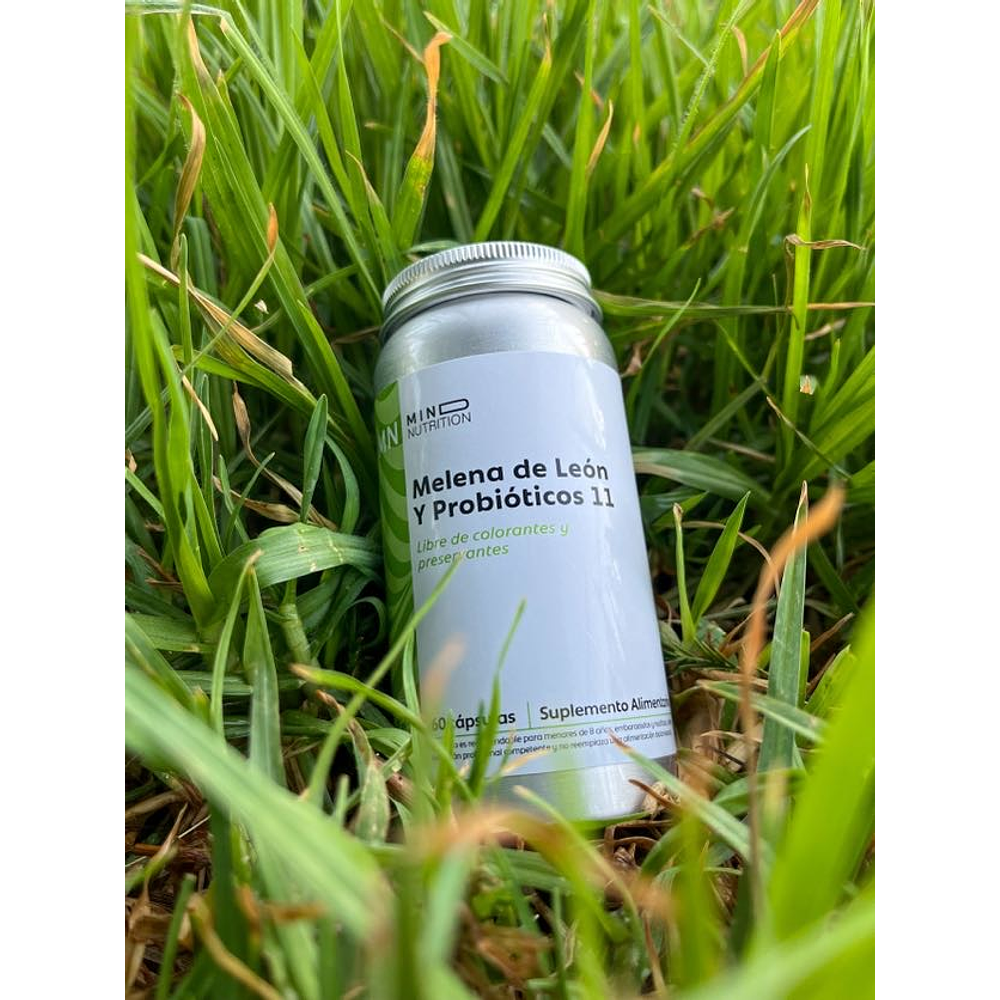Cápsula Melena de león con Probióticos (Para 60 días)