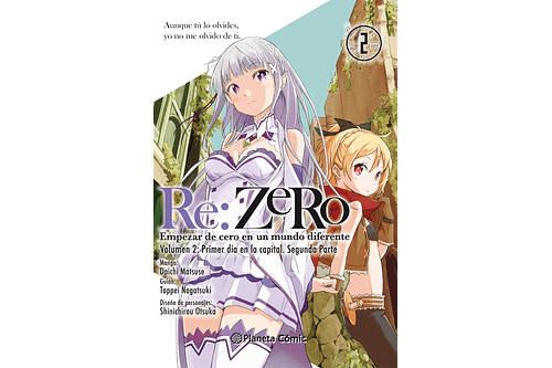 Re:Zero Parte 1 - Tomo 2 (Manga)