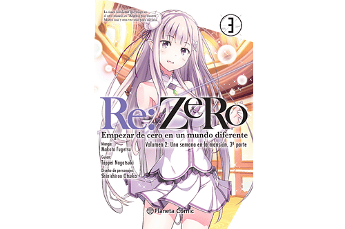 Re:Zero Parte 2 - Tomo 3 (Manga)