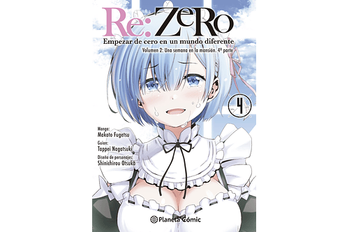 Re:Zero Parte 2 - Tomo 4 (Manga)