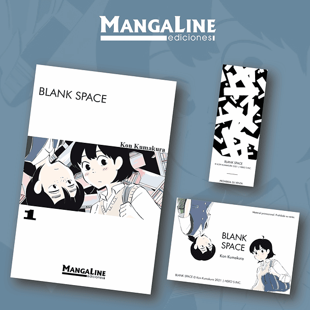 Blank Space 01 - incluye marcapáginas y postal 2
