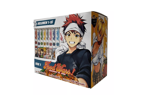 Food Wars BOXSET (Vol 1 - 16)